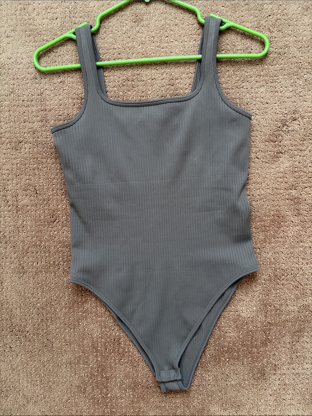 OQQ Ribbed Bodysuit